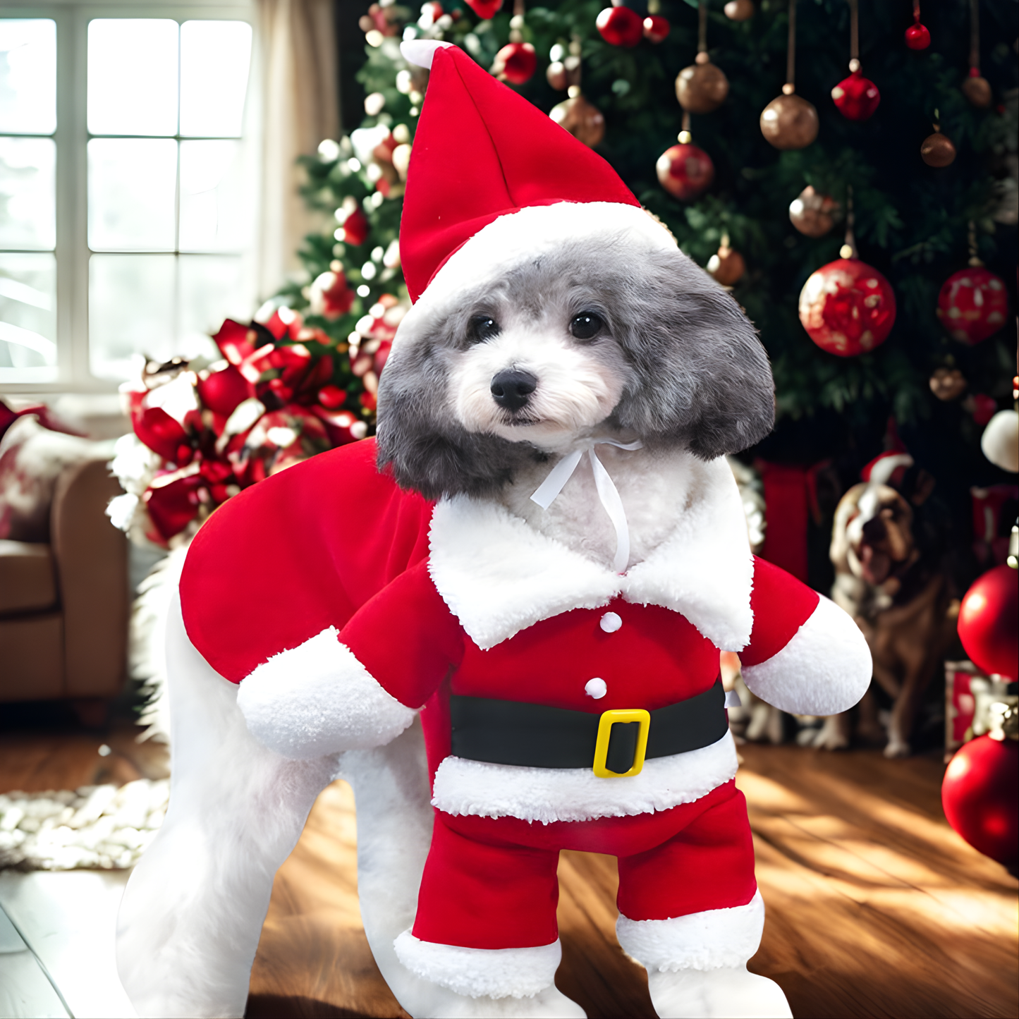 犬用クリスマス服・犬用ドレス