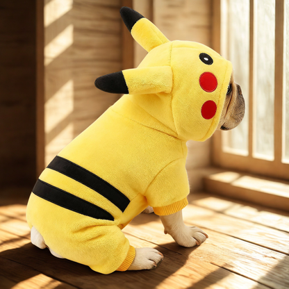 ピカチュウペット服 ・ 犬猫用四足ウェア・犬用服