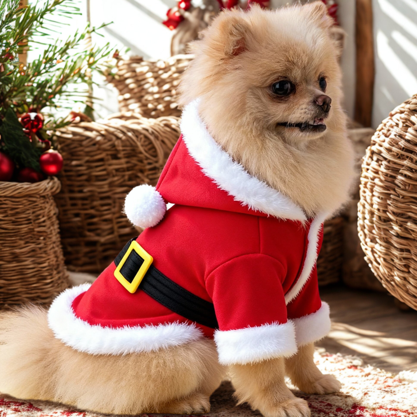 犬用クリスマス服・犬用ドレス