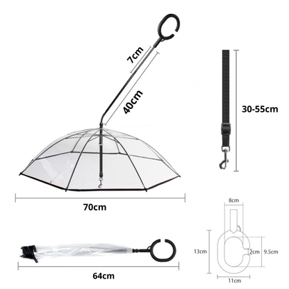 ペット用プロテクション傘