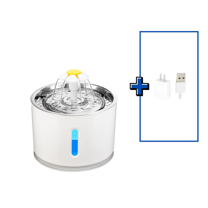 スマートペット給水器 — 清潔で新鮮なお水を毎日,  ペット給水器, 自動給水ボウル, 猫用給水器 2.4L