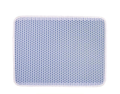 🐾 二重層構造 猫砂マット – お部屋を清潔に保つ究極のアイテム！🐱 猫砂マット 二重層 | Double Layer Cat Litter Mat