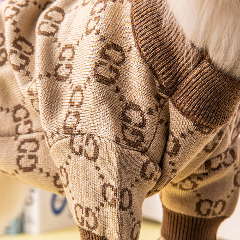 ペット用ニットセーター ・ 小型犬＆猫にぴったり