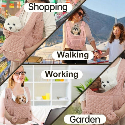 ポータブル ペット用 チェストバッグ｜Pet Chest Carrier Bag for Dogs & Cats